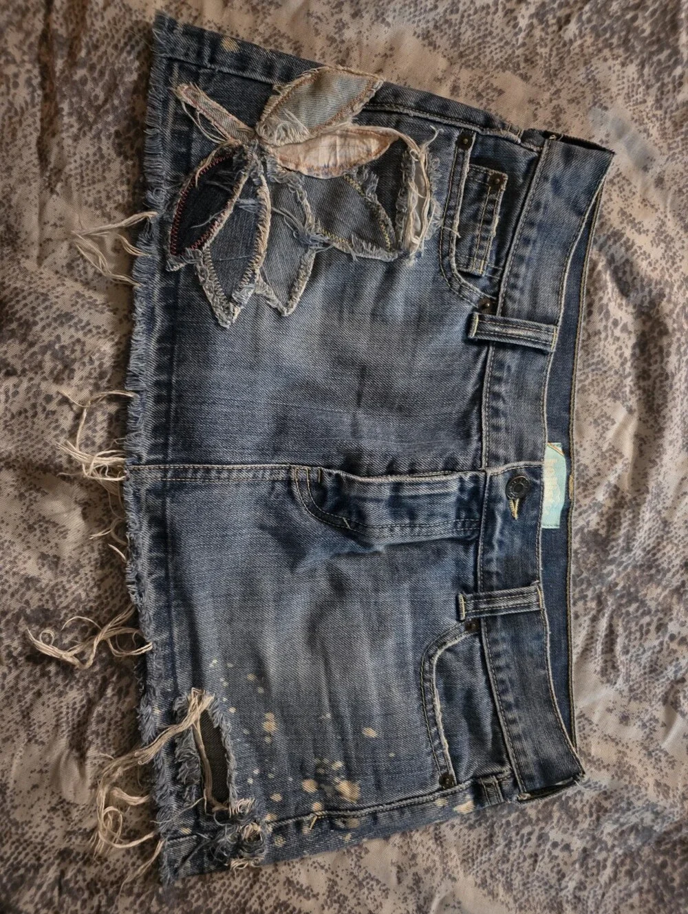 Hollister Blue Denim Skirt - Picture 5 of 8